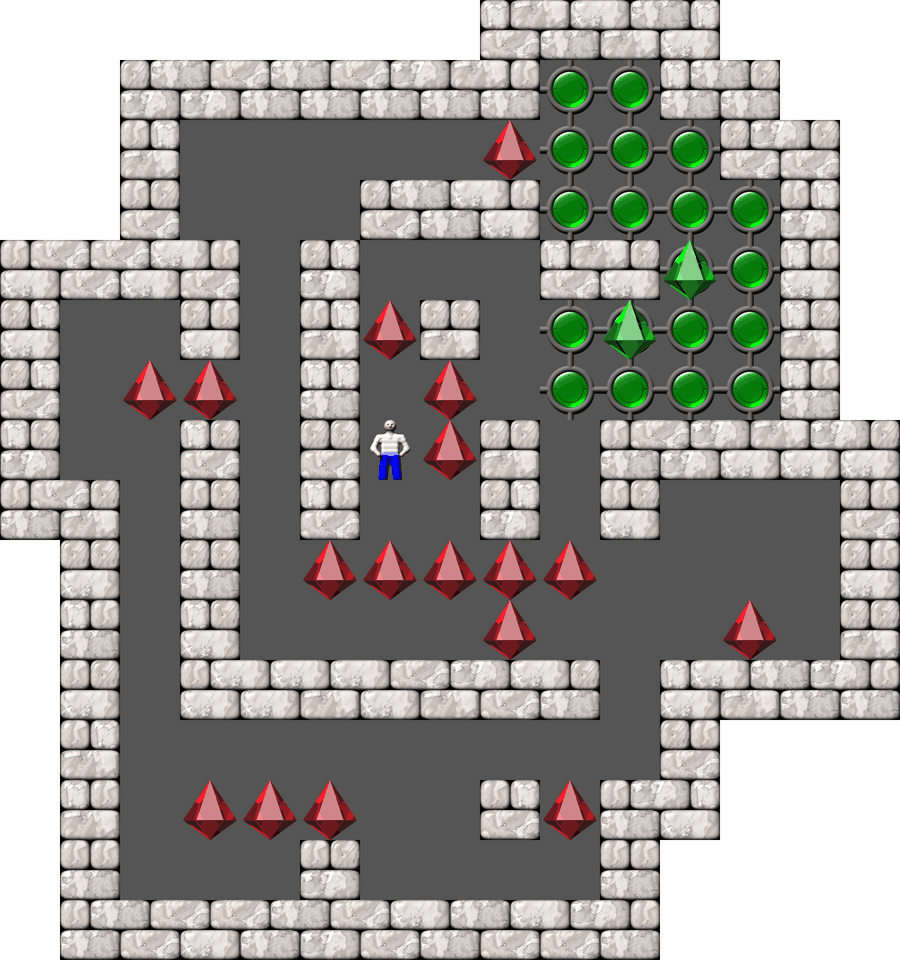 Sokoban Zbigniew Kornas level 29